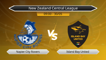 New Zealand Central League Napier City Rovers VS Island Bay United